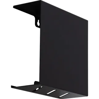 Полка Aquanet Магнум 302223 25 см чёрный матовый